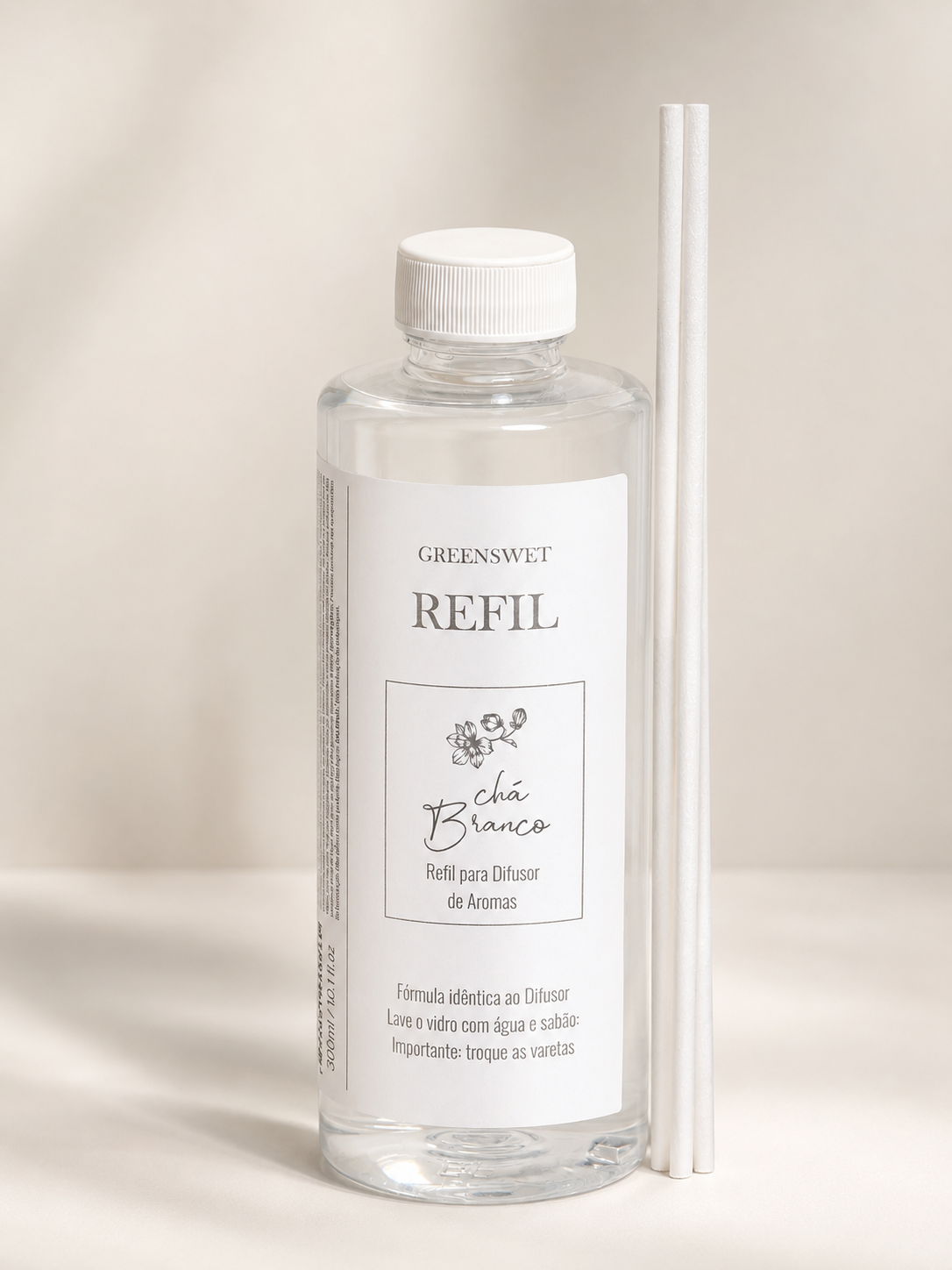 Refil para Difusor de Aromas Chá Branco Greenswet 300ml