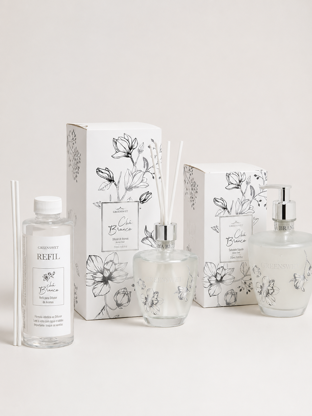 Kit Chá Branco Greenswet