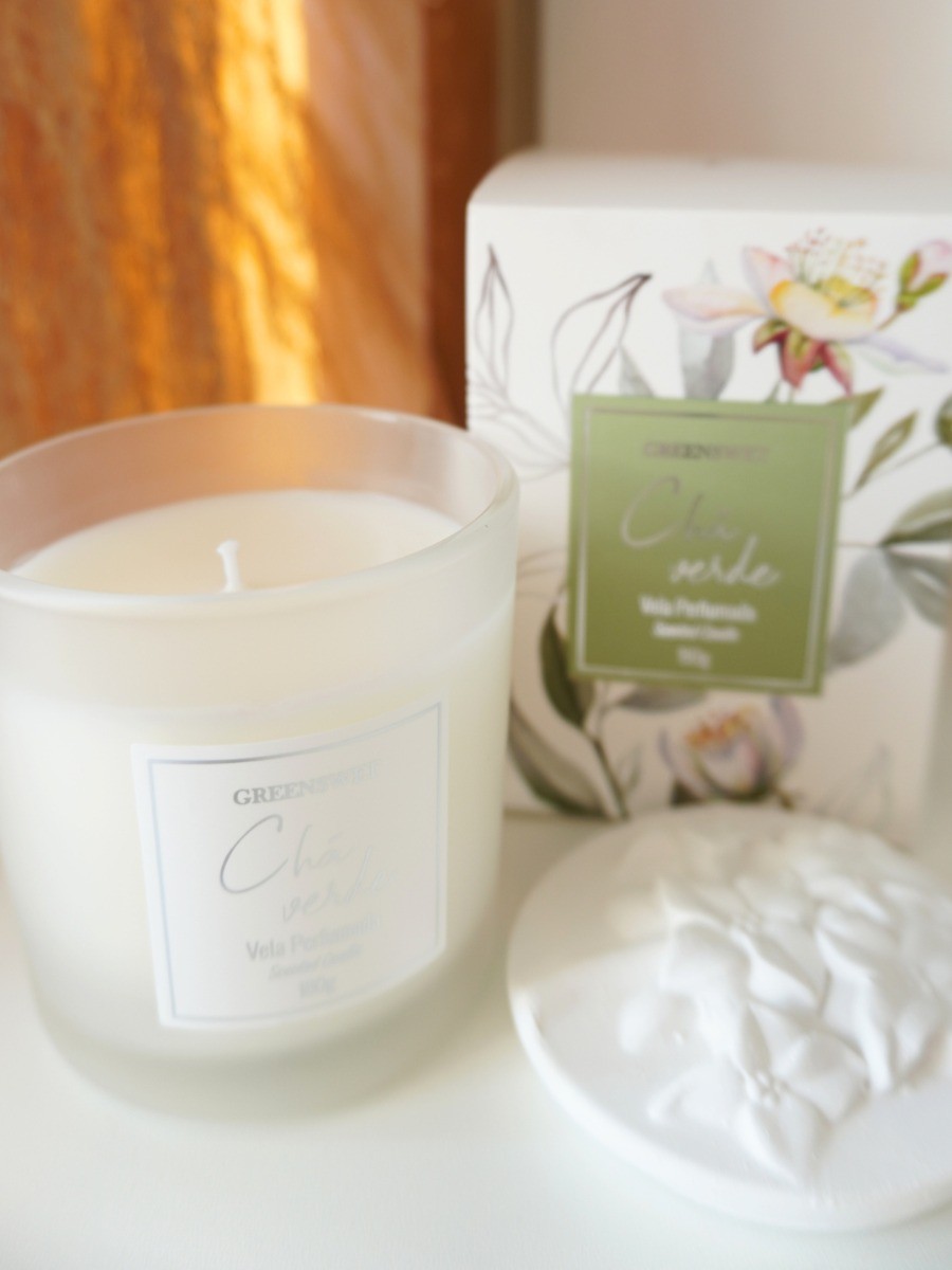 Vela perfumada Greensweet Chá verde 170g