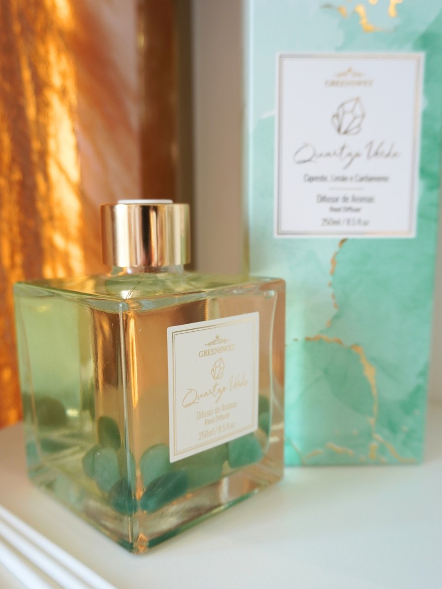 Difusor de Aromas Greenswet Quartzo Verde 250 ml
